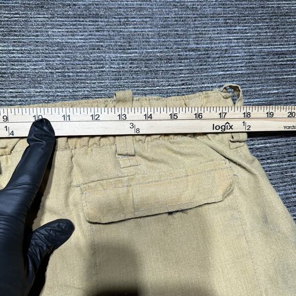 Globelife Pants Men's Size L Yellow Firefighter Tech Rescue Pant Vintage RARE - Picture 16 of 16